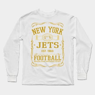 Vintage Jets American Football Long Sleeve T-Shirt